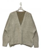 Mame Kurogouchiマメクロゴウチ）の古着「Brused Alpaca Knitted Top」｜グレー