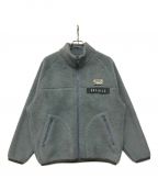 HUMAN MADEヒューマンメイド）の古着「BOA FLEECE JACKET」｜ブルー