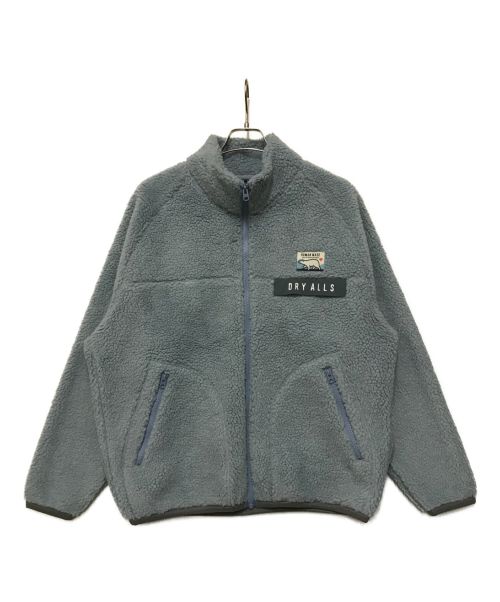 HUMAN MADE（ヒューマンメイド）HUMAN MADE (ヒューマンメイド) BOA FLEECE JACKET ブルー サイズ:Ⅼの古着・服飾アイテム