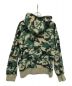 A BATHING APE (アベイシングエイプ) Woodland Camo Loose Fit Full Zip Hoodie オリーブ サイズ:M：28000円