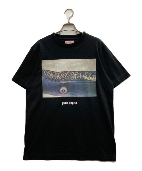 Palm Angels（パーム エンジェルス）Palm Angels (パーム エンジェルス) RIDERS S/S T-SHIRT ブラック サイズ:Sの古着・服飾アイテム