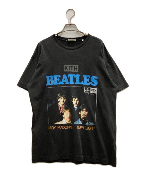 KITH（キス）KITH (キス) THE BEATLES (ビートルズ) The Beatles Inner Light Vintage Tee ブラック サイズ:Sの古着・服飾アイテム