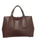 LONGCHAMP (ロンシャン) ROSEAU TOTE BAG ブラウン：12800円