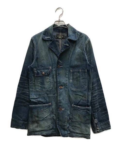 RRL（ダブルアールエル）RRL (ダブルアールエル) デニムカバーオール インディゴ サイズ:2の古着・服飾アイテム