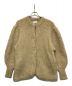 CLANE（クラネ）の古着「COLOR MOHAIR SHAGGY CARDIGAN」｜ベージュ