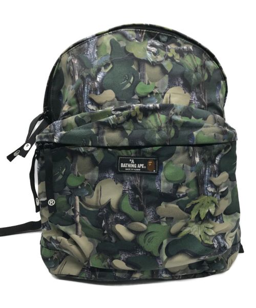 A BATHING APE（アベイシングエイプ）A BATHING APE (アベイシングエイプ) Samsonite RED (サムソナイト レッド) カモフラ2WAYバッグ オリーブの古着・服飾アイテム