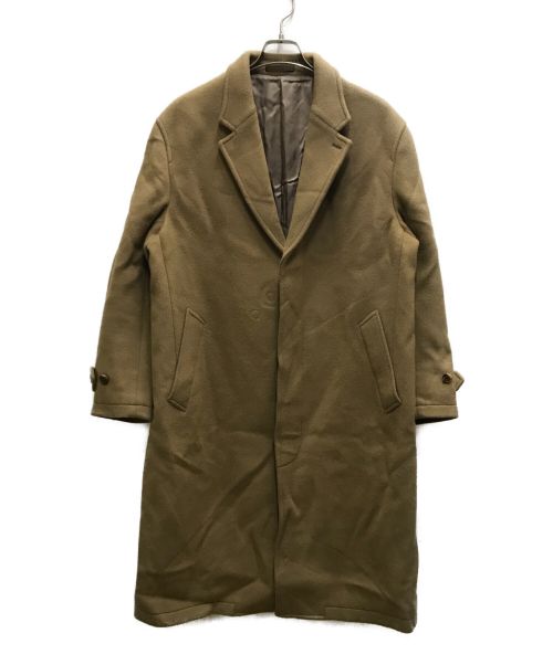 COMME des GARCONS HOMME（コムデギャルソン オム）COMME des GARCONS HOMME (コムデギャルソン オム) ウールダブルフェイスメルトンコート ベージュ サイズ:Sの古着・服飾アイテム