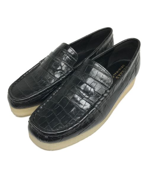 CLARKS（クラークス）CLARKS (クラークス) WallabeeLoafer ブラック サイズ:39 1/2の古着・服飾アイテム