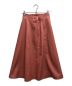 ANAYI (アナイ) ブライトツイルベルトモチーフスカート ピンク サイズ:36：9800円