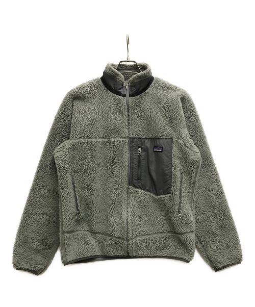 Patagonia（パタゴニア）Patagonia (パタゴニア) レトロxクラシックフリースジャケット グレー サイズ:Sの古着・服飾アイテム