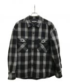 NEIGHBORHOODネイバーフッド）の古着「BUFFALO CHECK SH LS」｜ブラック