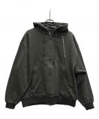 TIGHTBOOTH PRODUCTIONタイトブースプロダクション）の古着「PYRAMID ZIP HOODIE」｜グレー
