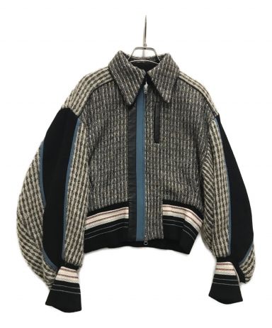 【中古・古着通販】Mame Kurogouchi (マメクロゴウチ) Plaid Lame