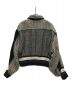 Mame Kurogouchi (マメクロゴウチ) Plaid Lame Tweed Bomber Jacket ホワイト×ブルー サイズ:1：59800円