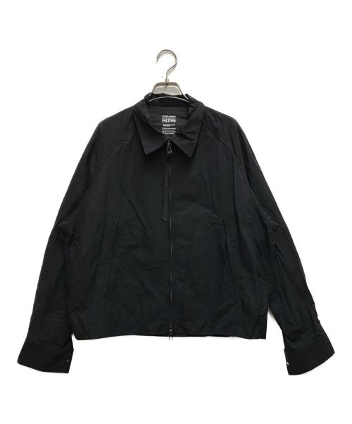 UNITED ARROWS & SONS（ユナイテッドアローズ アンド サンズ）UNITED ARROWS & SONS (ユナイテッドアローズ アンド サンズ) NYLON ZIP JACKET ブラック サイズ:Sの古着・服飾アイテム