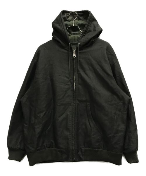 BLURHMS（ブラームス）BLURHMS (ブラームス) LECHOPPE (レショップ) 別注ダックパーカー カーキ サイズ:4の古着・服飾アイテム