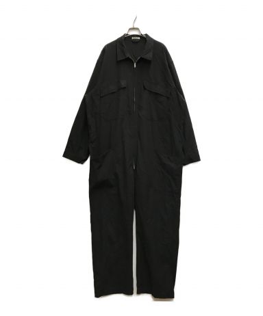 中古・古着通販】AURALEE (オーラリー) FINX HARD TWIST GABARDINE JUMPSUIT ブラック サイズ:SIZE  5｜ブランド・古着通販 トレファク公式【TREFAC FASHION】スマホサイト