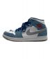 NIKE (ナイキ) Air Jordan 1 Mid SE ブルー サイズ:27cm：14800円