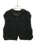 TODAYFUL（トゥデイフル）の古着「Chunky Hand Knitvest」｜ブラック