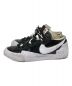 NIKE (ナイキ) sacai (サカイ) Blazer Low ブラック サイズ:US 9：5800円