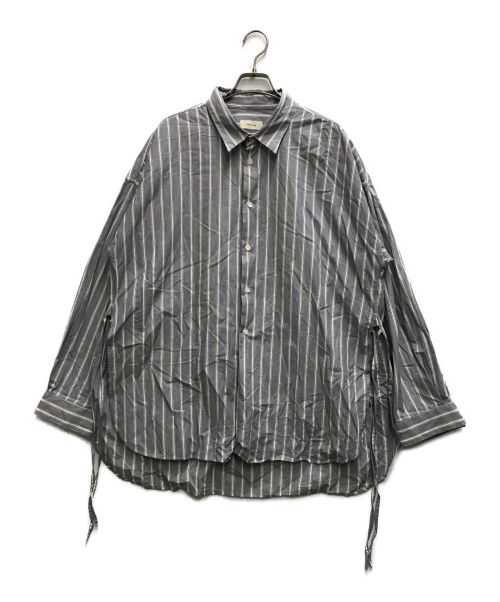 Toironier（トワロニエ）Toironier (トワロニエ) VENTS LOOSE SHIRT ブルー サイズ:FREEの古着・服飾アイテム