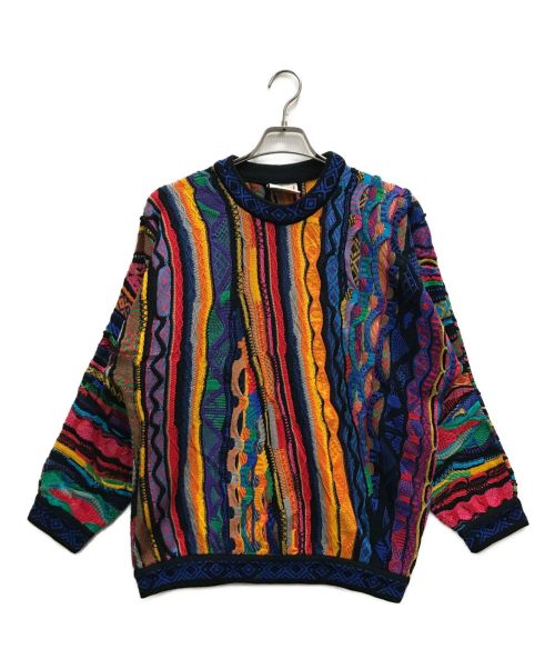 Coogi（クージー）Coogi (クージー) 3Dニット マルチカラー サイズ:Ⅿの古着・服飾アイテム