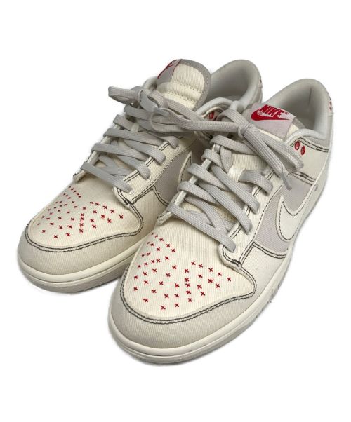 NIKE（ナイキ）NIKE (ナイキ) DUNK LOW SE Denim Orewood ホワイト サイズ:US 10の古着・服飾アイテム