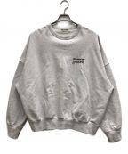 COOTIE PRODUCTIONSクーティープロダクツ）の古着「Open End Yarn Sweat Crew」｜グレー