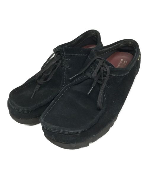 CLARKS（クラークス）CLARKS (クラークス) ワラビーシューズ ブラック サイズ:US 9 1/2の古着・服飾アイテム