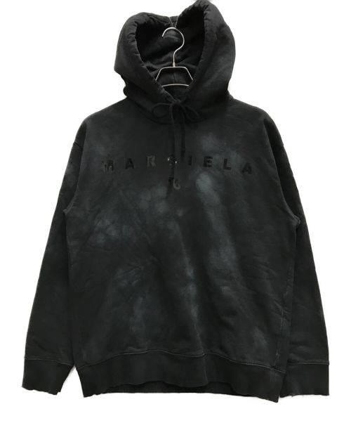 MM6 Maison Margiela（エムエムシックス メゾンマルジェラ）MM6 Maison Margiela (エムエムシックス メゾンマルジェラ) ロゴパーカー ブラック サイズ:Sの古着・服飾アイテム