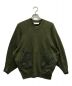 Mame Kurogouchi（マメクロゴウチ）の古着「Cording Embroidered Oversized Sweatshirt」｜カーキ