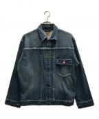 HUMAN MADEヒューマンメイド）の古着「RELAX DENIM WORK JACKET」｜インディゴ