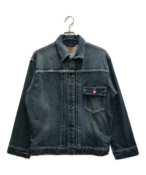 HUMAN MADE（ヒューマンメイド）HUMAN MADE (ヒューマンメイド) RELAX DENIM WORK JACKET インディゴ サイズ:Ⅼの古着・服飾アイテム