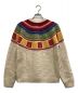 Acne studios (アクネストゥディオス) Kristjan Rainbow Crewneck Sweater ベージュ サイズ:S：17800円