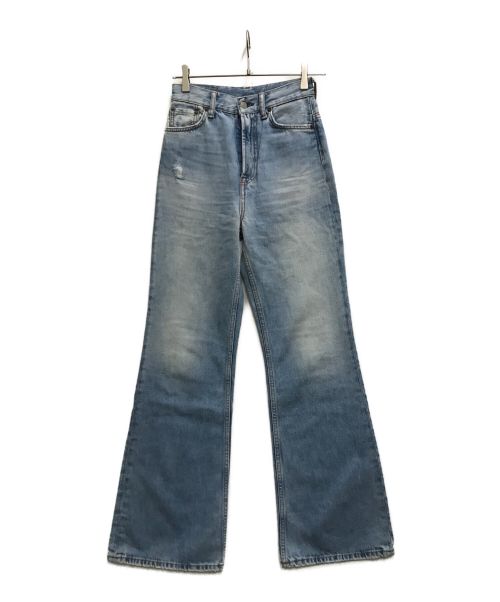 Acne studios（アクネ ストゥディオス）Acne studios (アクネストゥディオス) 1990 Light Blue Vintage pant インディゴ サイズ:W26の古着・服飾アイテム