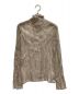 Acne studios (アクネストゥディオス) Denise Swirl Print Semi Sheer Mesh Turtleneck Top ベージュ サイズ:S：7800円