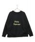 BOWWOW (バウワウ) ZIP DAMAGED CREW SWEAT ブラック サイズ:XXL：17800円