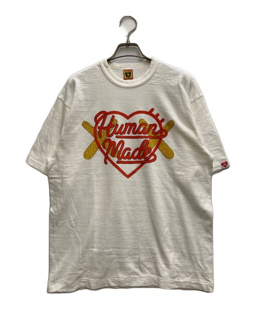 HUMAN MADE（ヒューマンメイド）HUMAN MADE (ヒューマンメイド) KAWS (カウズ) GRAPHIC T-SHIRT ホワイト サイズ:Ⅼの古着・服飾アイテム