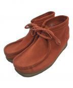 CLARKSクラークス）の古着「Wallabee」｜オレンジ