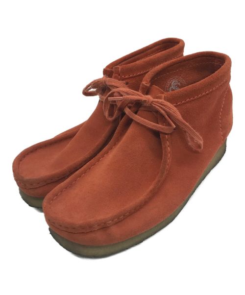 CLARKS（クラークス）CLARKS (クラークス) Wallabee オレンジ サイズ: US8（26cm相当）の古着・服飾アイテム