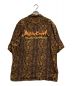 WACKO MARIA (ワコマリア) Mighty Crown (マイティークラウン) S/S HAWAIIAN SHIRT ブラウン サイズ:Ⅿ：20000円