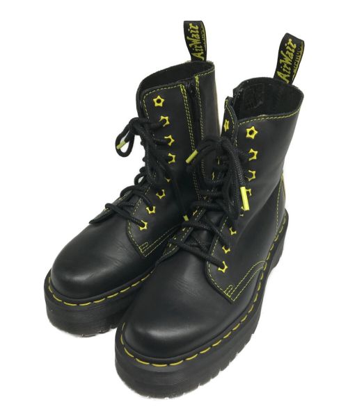 Dr.Martens（ドクターマーチン）Dr.Martens (ドクターマーチン) JADON 2 STAR 8ホールブーツ ブラック サイズ:US 7の古着・服飾アイテム