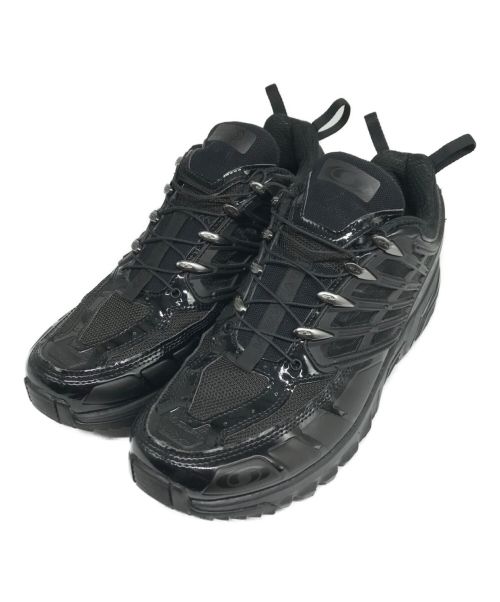 SALOMON×MM6（サロモン×エムエムシックス）SALOMON×MM6 (サロモン×エムエムシックス) ローカットスニーカー ブラック サイズ:US 8 1/2の古着・服飾アイテム