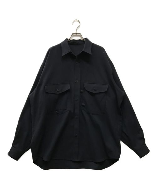 DAIWA PIER39（ダイワ ピア39）DAIWA PIER39 (ダイワ ピア39) TECH FLANNEL CPO SHIRTS ネイビー サイズ:Ⅼの古着・服飾アイテム