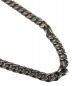 中古・古着 JOHN LAWRENCE SULLIVAN (ジョンローレンスサリバン) Silver chain long necklace シルバー：12800円