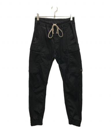 【中古・古着通販】RICK OWENS (リック オウエンス) CARGO JOG ブラック サイズ:46｜ブランド・古着通販  トレファク公式【TREFAC FASHION】スマホサイト