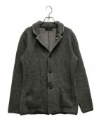 LARDINIラルディーニ）の古着「Solaro Knit Jacket」｜グレー