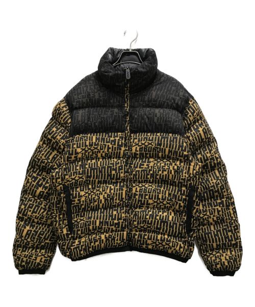 Ermenegildo Zegna COUTURE（エルメネジルド ゼニア クチュール）Ermenegildo Zegna COUTURE (エルメネジルド ゼニア クチュール) logo printed puffer jacket ブラック サイズ:54の古着・服飾アイテム