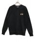 maison kitsune（メゾンキツネ）の古着「double fox head sweat」｜ブラック