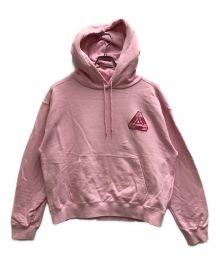 GUCCI×PALACE（グッチ×パレス）の古着「TRI-FERG GG PATCHED HOODIE」｜ピンク